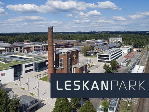 Luftbild der Betriebsstätte in Köln (Dellbrück).